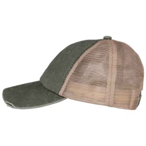 Native Spirit Washed Trucker Destroy Cap