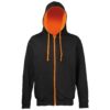 Jet Black/Orange Crush