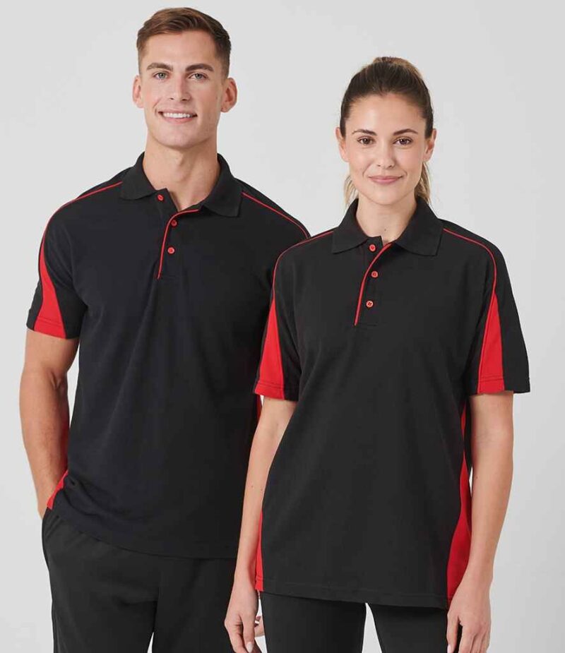 Finden + Hales Club Poly/Cotton Pique Polo Shirt
