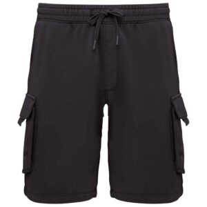 Native Spirit French Terry Washed Effect Cargo Shorts