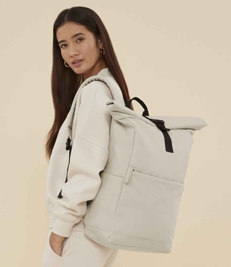 BagBase Premium Recycled Roll-Top Backpack