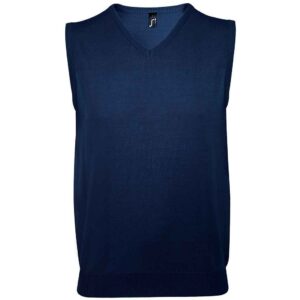 SOL'S Unisex Gentlemen Sleeveless Cotton Acrylic V Neck Sweater