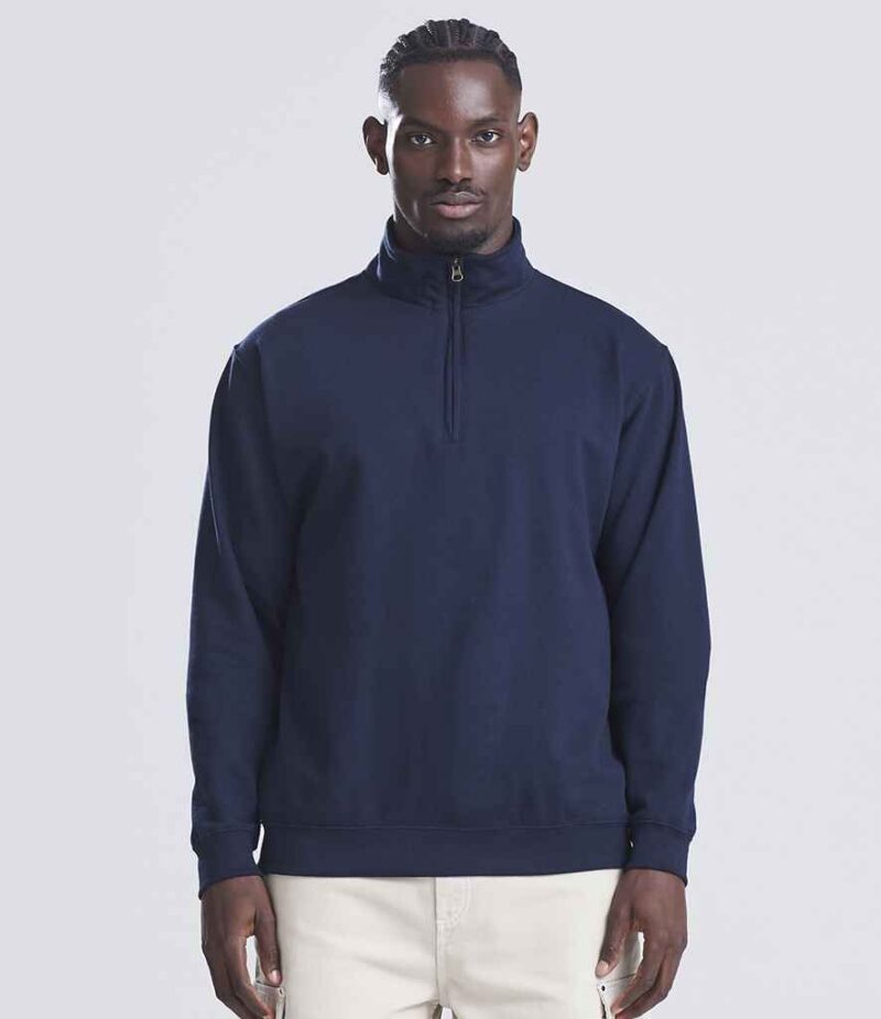 AWDis Sophomore Zip Neck Sweatshirt