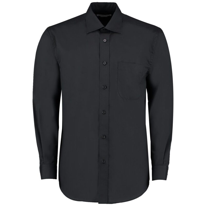 Kustom Kit Long Sleeve Classic Fit Business Shirt