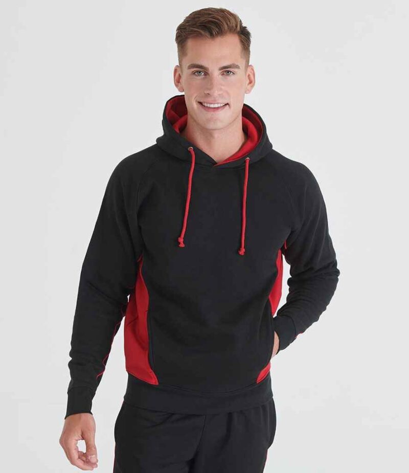 Finden + Hales Contrast Hooded Sweatshirt