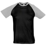 SOL'S Funky Contrast Baseball T-Shirt