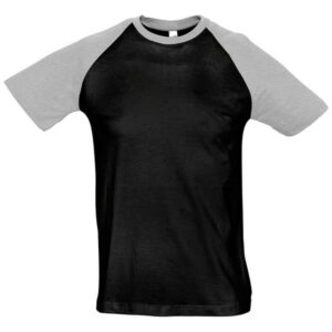 SOL'S Funky Contrast Baseball T-Shirt