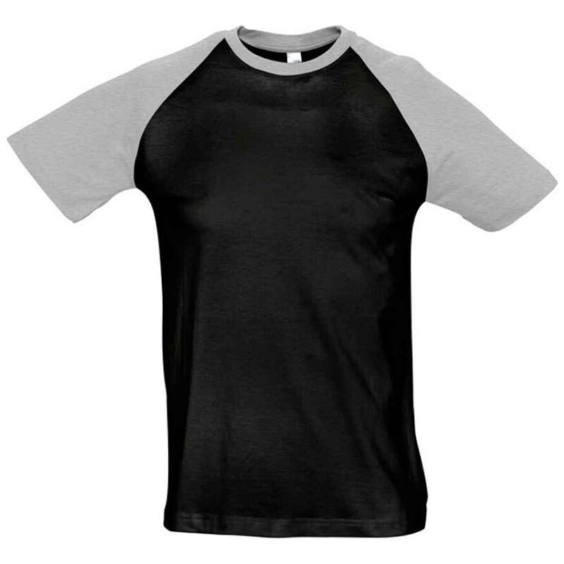 SOL'S Funky Contrast Baseball T-Shirt