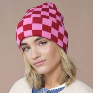 Beechfield Checkerboard Beanie