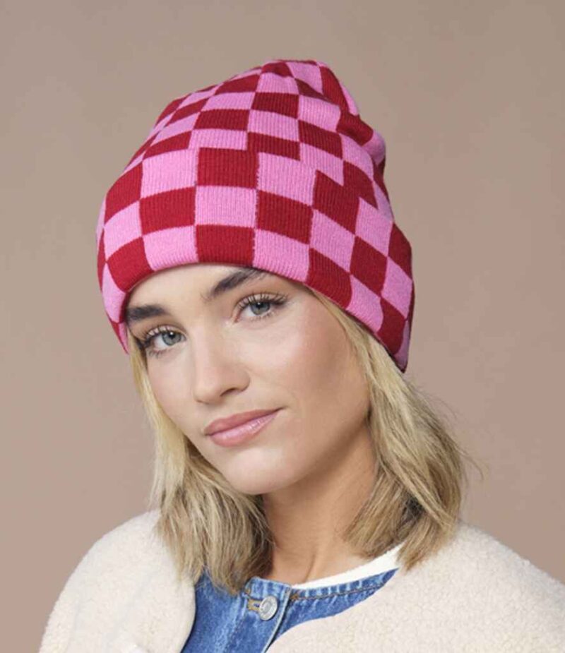 Beechfield Checkerboard Beanie
