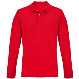 SOL'S Unisex Pacific Long Sleeve Pique Polo Shirt