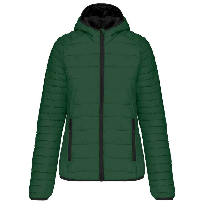 Kariban Ladies Lightweight Hooded Padded Jacket