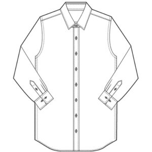 Brook Taverner Pisa Long Sleeve Slim Fit Shirt