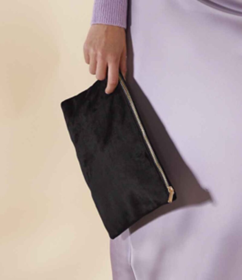 BagBase Velvet Accessory Pouch