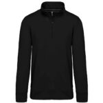 Kariban Zip Neck Sweatshirt