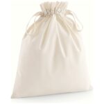 Westford Mill Organic Cotton Drawcord Bag