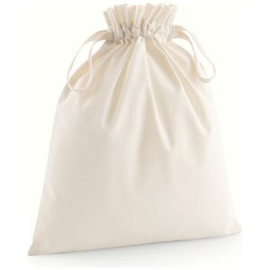 Westford Mill Organic Cotton Drawcord Bag
