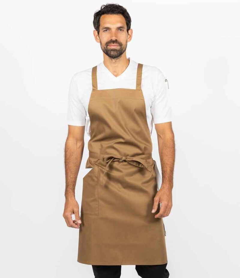 Le Chef Crossover Bib Apron
