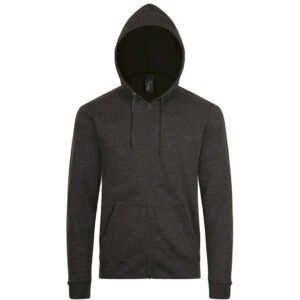 SOL'S Stone Zip Hooded Sweatshirt