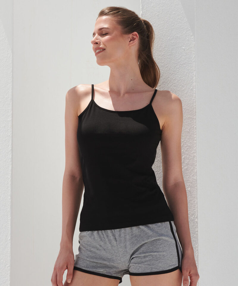 SF Clothing Ladies Feel Good Stretch Spaghetti Vest