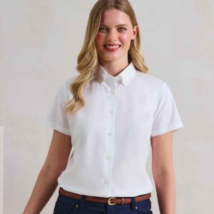 Premier Ladies Supreme Short Sleeve Oxford Shirt