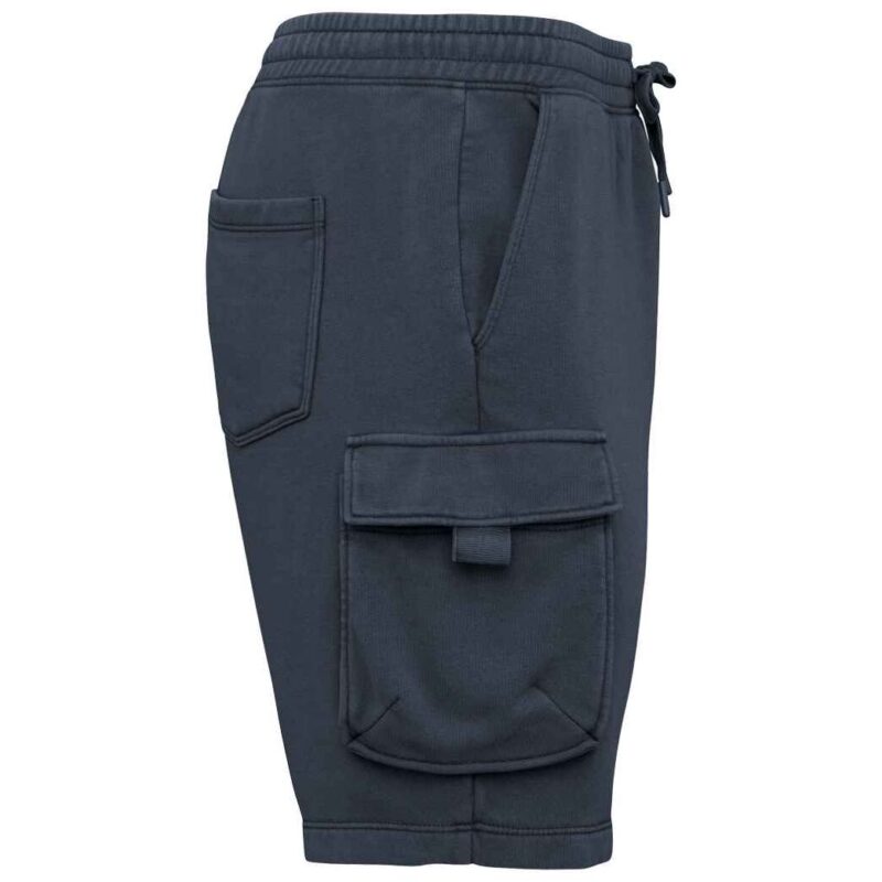 Native Spirit French Terry Washed Effect Cargo Shorts