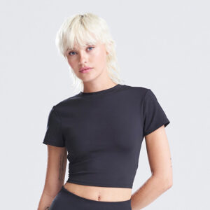 AWDis Ladies Cool Recycled Cropped T-Shirt