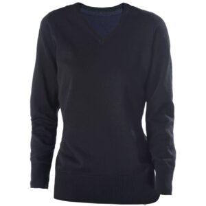 Kariban Ladies Cotton Acrylic V Neck Sweater