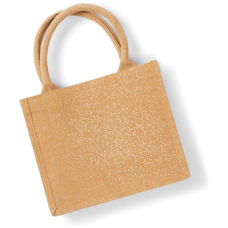 Westford Mill Shimmer Jute Mini Gift Bag