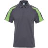 Charcoal/Lime Green