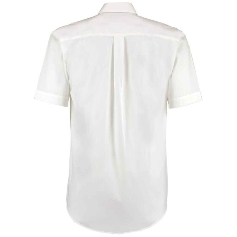 Kustom Kit Premium Short Sleeve Classic Fit Oxford Shirt