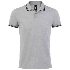 SOL'S Pasadena Tipped Cotton Pique Polo Shirt