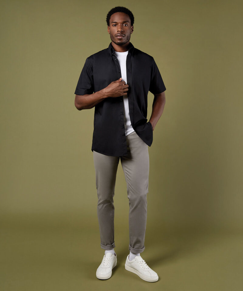 Kustom Kit Short Sleeve Classic Fit Workforce Shirt