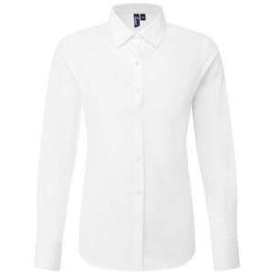 Premier Ladies Recyclight Long Sleeve Poplin Shirt