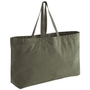Westford Mill Garment Dyed Oversized Tote Bag