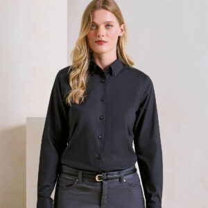 Premier Ladies Supreme Long Sleeve Oxford Shirt