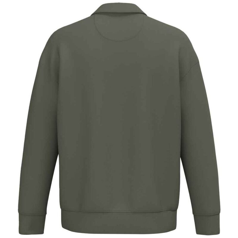 Native Spirit Unisex 1/4 Zip Sweatshirt with Polo Collar