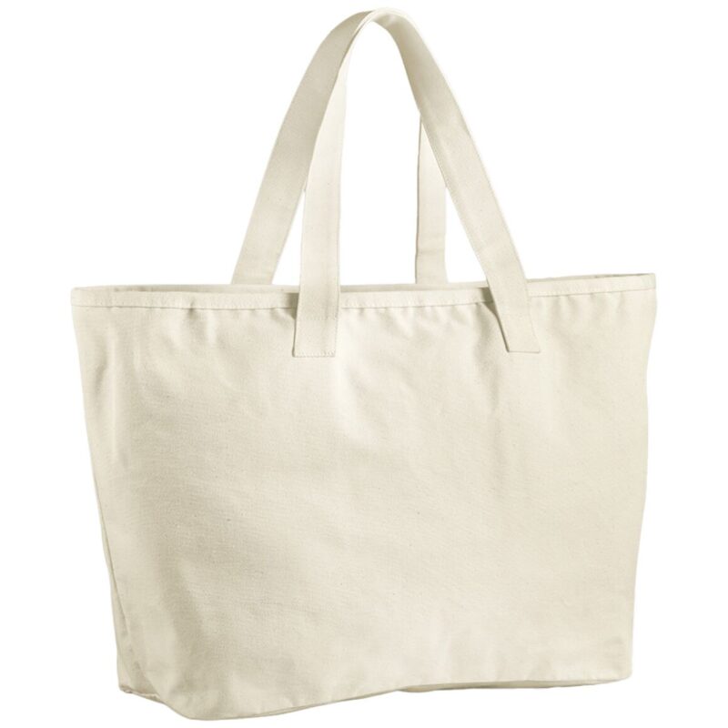 Westford Mill Oversized Heavy Duty Canvas Tote Bag