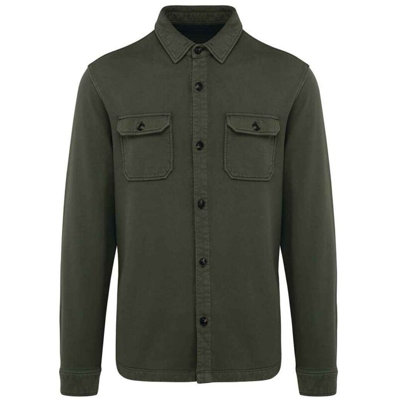 Native Spirit Faded Brushed Fleece Overshirt