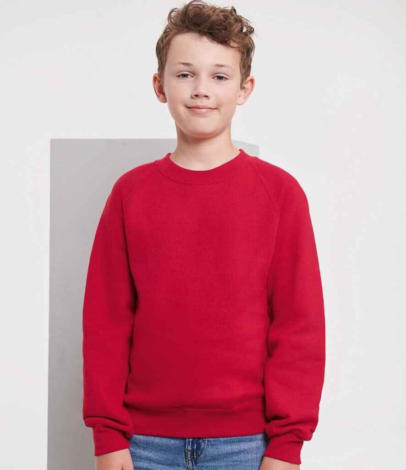 Russell Athletic Kids Raglan Sweatshirt