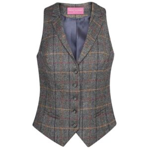 Brook Taverner Ladies Nashville Tweed Waistcoat