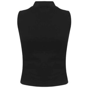 SF Clothing Ladies High Neck Crop Vest