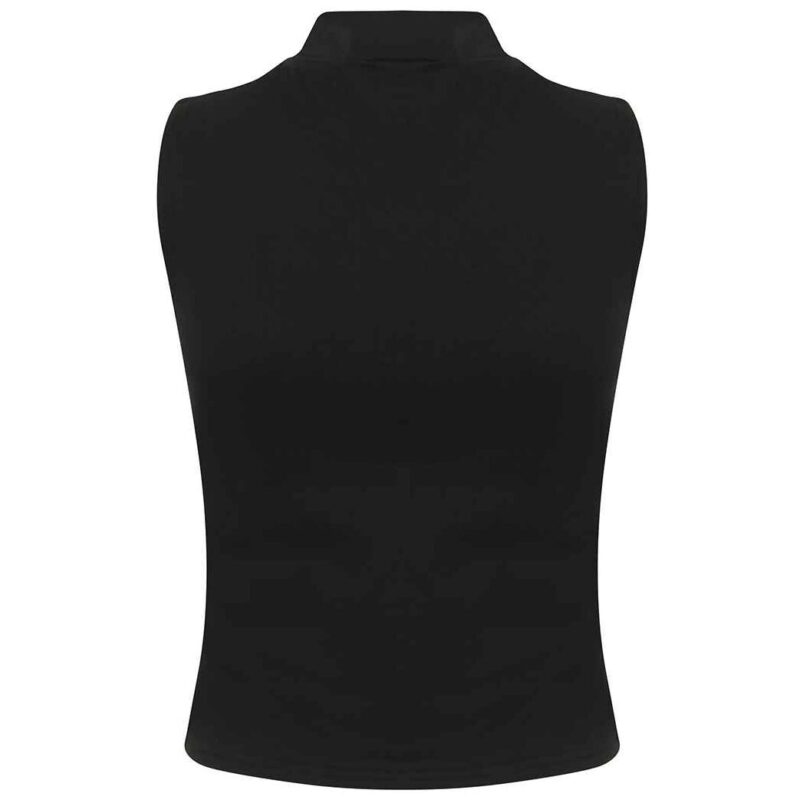 SF Clothing Ladies High Neck Crop Vest