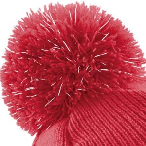 Beechfield Kids Reflective Bobble Beanie