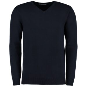 Kustom Kit Arundel Cotton Acrylic V Neck Sweater