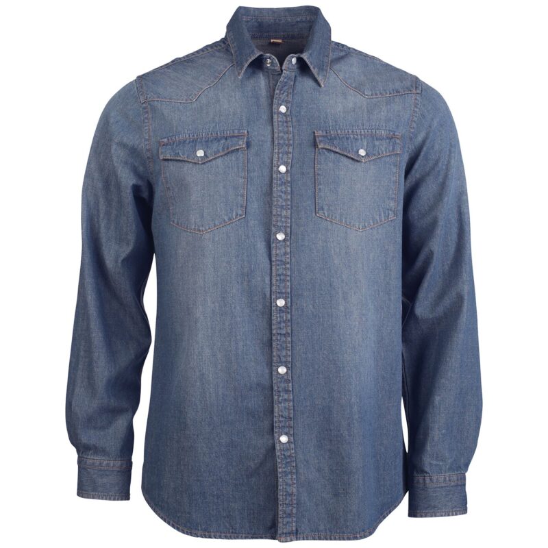 Kariban Long Sleeve Denim Shirt