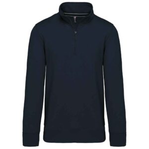 Kariban Zip Neck Sweatshirt
