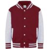 Burgundy/Heather Grey
