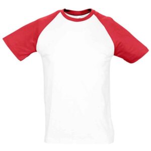 SOL'S Funky Contrast Baseball T-Shirt