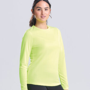 AWDis Ladies Cool Long Sleeve T-Shirt